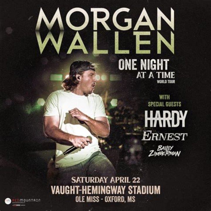 Catch The Excitement: Spring Football And Morgan Wallen Concert At Ole Miss 20 Apr