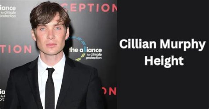 Cillian Murphy's Stature: Uncovering The Actor's Height
