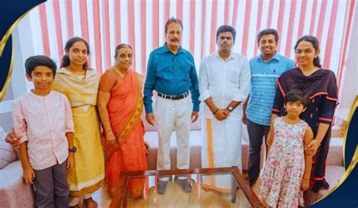 Discover The Heartwarming Family Life Of K Annamalai: Exclusive Family Photos