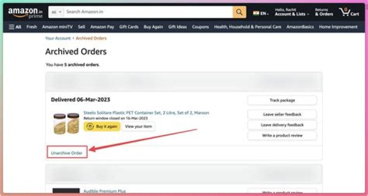 Easily Access Your Amazon Purchase History With Our Guide To Viewing Archived Orders On Mobile