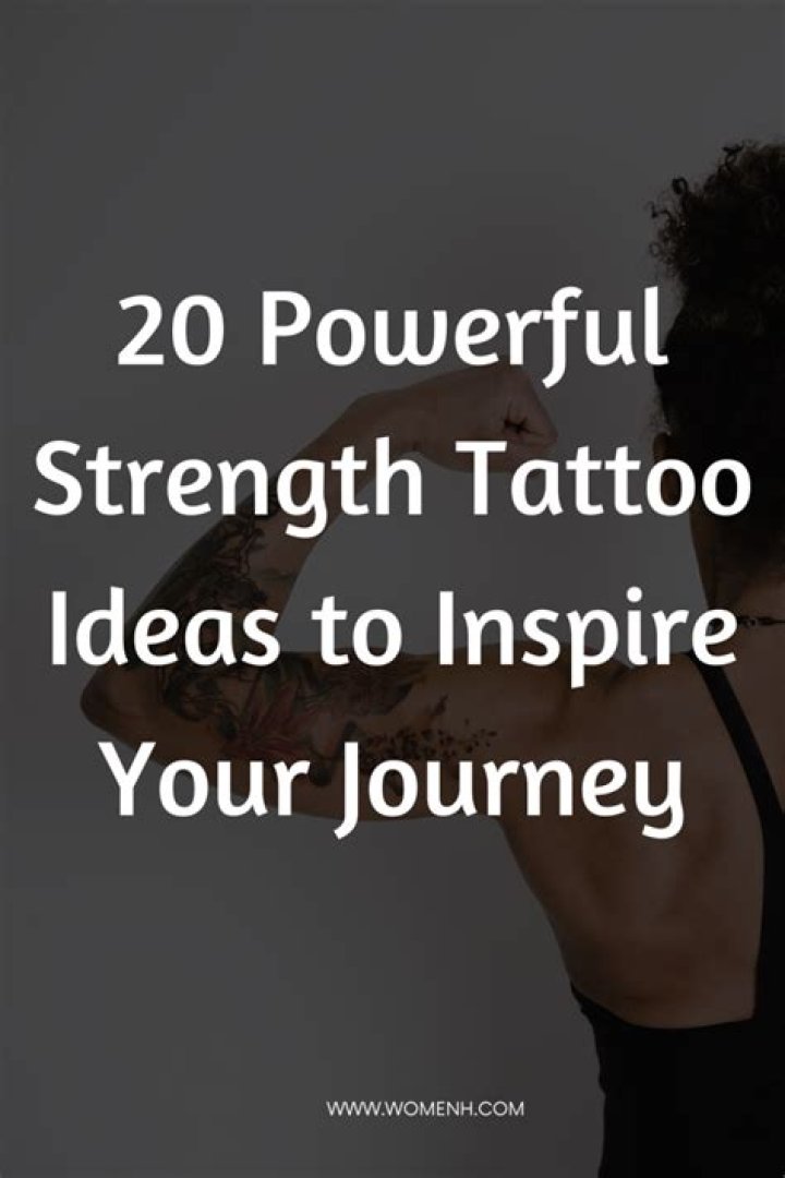 Empowering Strength Tattoo Designs: A Visual Guide