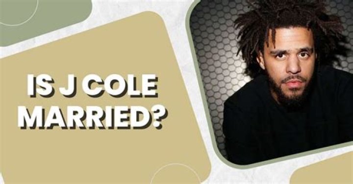 Is J Cole Married? Get The Answer Here