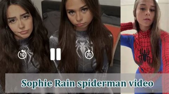 Leaked Video Of Sophie Rain As Spider-Man Surfaces Online