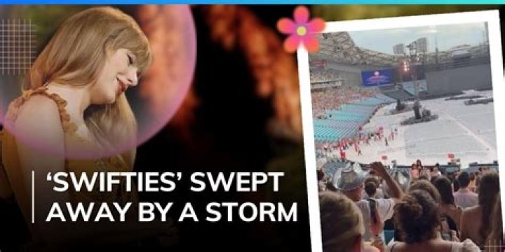 Lightning Strikes: Taylor Swift's Sydney Concert Evacuated