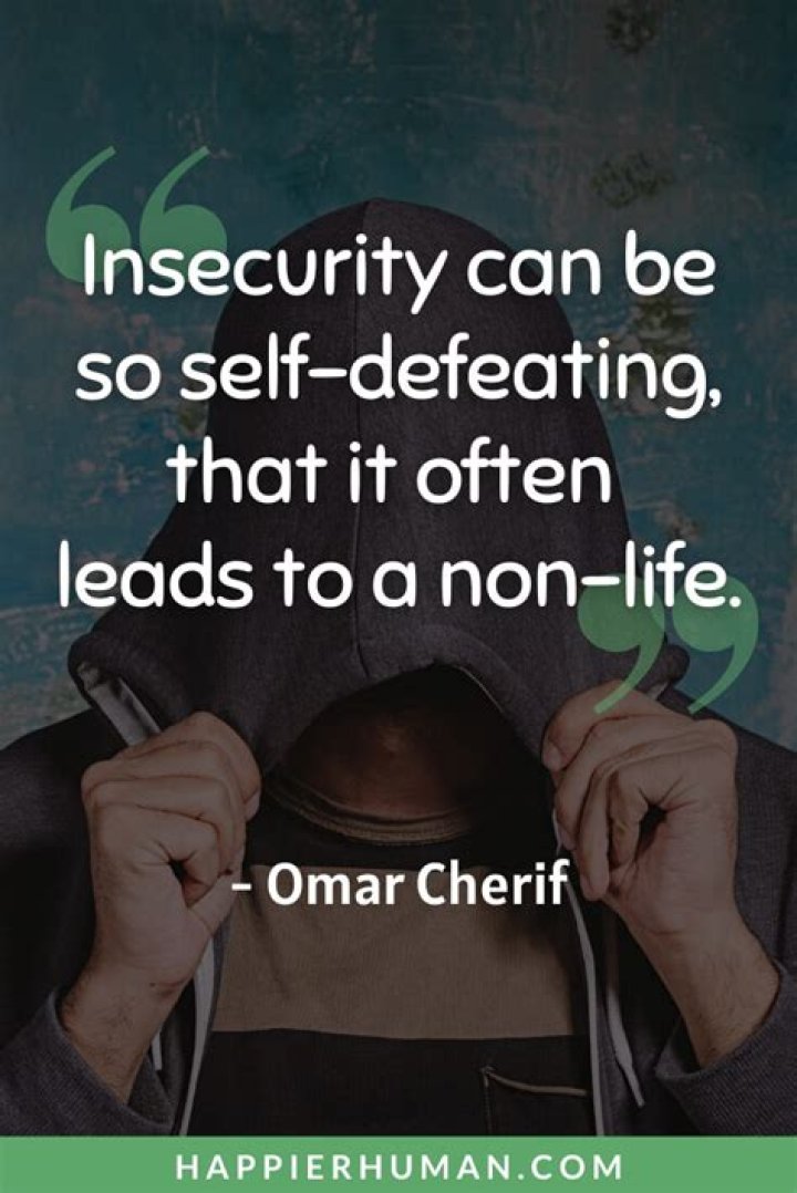 Overcome Insecurity With Inspiring Quotes