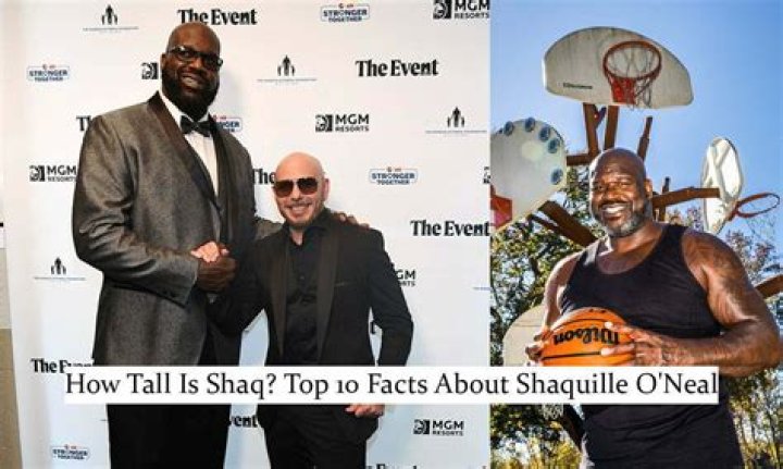 Shaq's Enormous Height: How Tall Is Shaquille O'Neal?