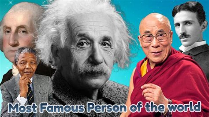 The Most Famous Person In The World: Uncovering The Global Icon