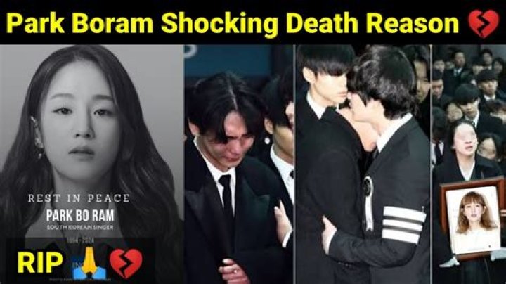The Tragic Passing Of Park Boram: Uncovering The Cause