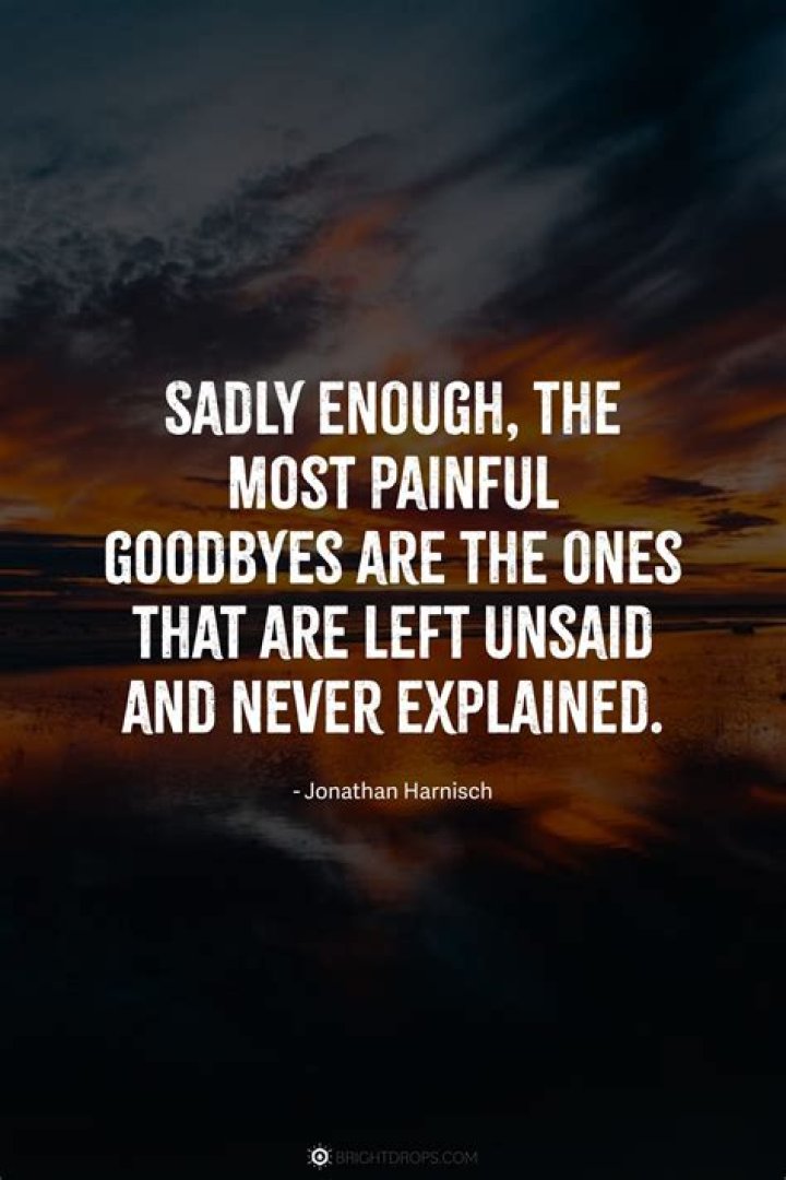 Unforgettable Words: Unexpected Goodbye Quotes To Ease Your Sorrow