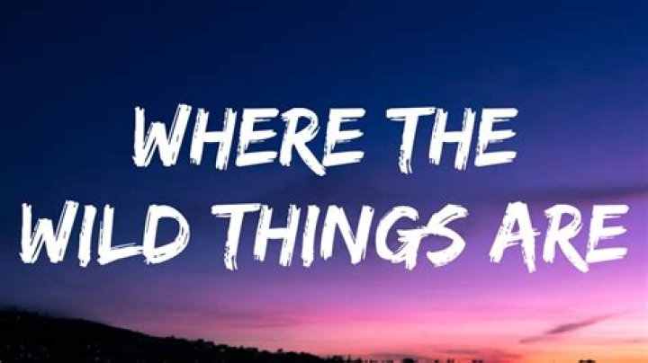 Where The Wild Things Are: The Meaning Behind The Iconic Song