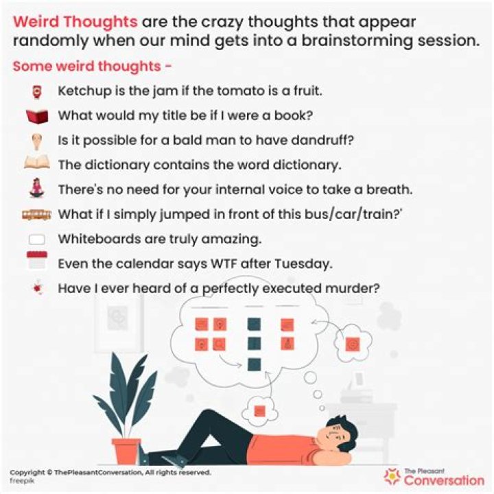 Why Do I Have Weird Random Thoughts All The Time And What Can I Do About It?